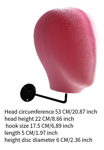 Soporte De Pared Para Cabeza De Maniquí, Soporte Para