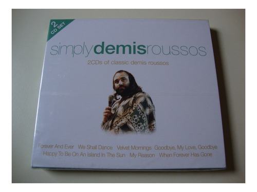 Cd Duplo - Demis Roussos - Simply Demis Roussos - Import, La