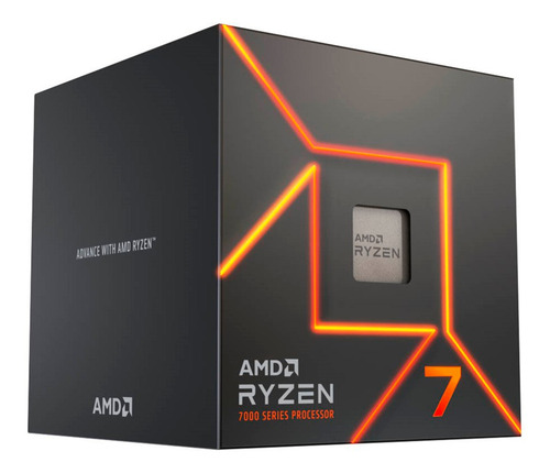 Procesador Amd Ryzen 7 7700 Am5 6 Núcleos 5.3ghz Ddr5 Pc