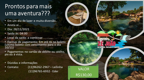 Imagem 1 de 1 de Excursão Para O Rancho Zé João Em Lavrinhas