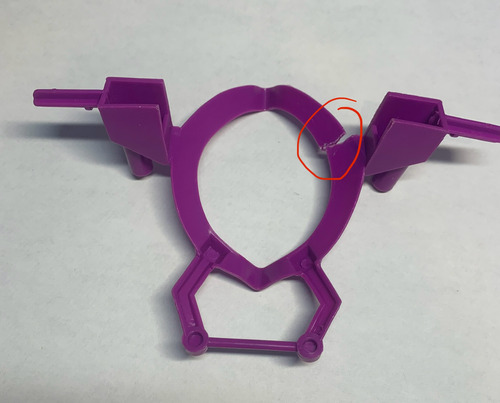 Dino Riders Arnés Para Reparar Triceratops (Usado)