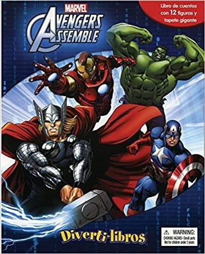 Libro Infantil Avengers Assemble Marvel Phidal