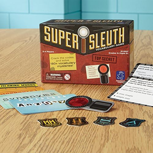 Juego Educativo De Vocabulario Super Sleuth