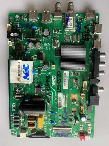 Board Todo En Uno Para Tv Led Challenger Led43t20 (Usado)