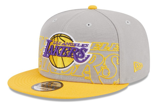 Gorra New Era 950 Los Ángeles Lakers Ajustable 60360953 Gris