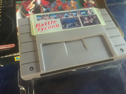 Vendo Juego De Super Nintendo Battle Tycon Asiatico En Caja