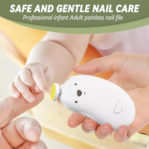 Limador De Uñas Eléctrico Para Bebés Con