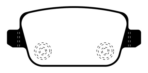 Pastilla Freno Litton Ultra Tras Kuga Mondeo Smax S80 V70 Ro