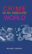 Libro Crime In An Insecure World - Richard V. Ericson