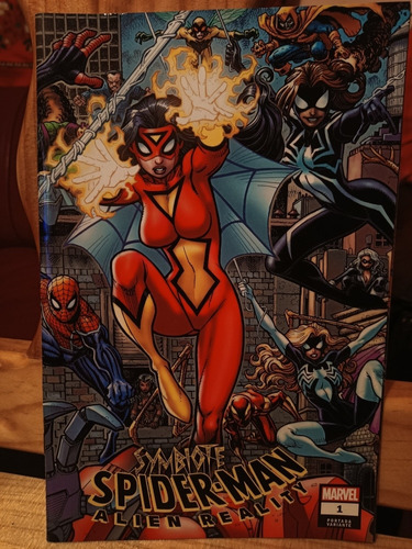 Symbiote Spider-man Alien Reality/ Marvel/ Cómic/ Superhéroe