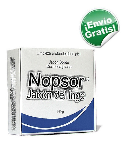 Jabón De Barra Nopsor Auxiliar Para La Psoriasis