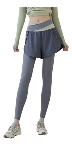 Pantalones De Yoga Elásticos De Cintura Alta Para Mujer