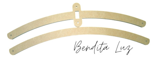 Móvil De Cuna Bebé Encastrable Montessori - Cunero 28cm Mdf9 Marrón Claro