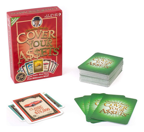 Cubre Tus Activos Juego De Cartas Party Play Cartas Un Juego