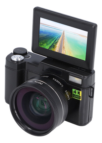 Cámara Digital 4k Con Detección Facial, Enfoque Automático,