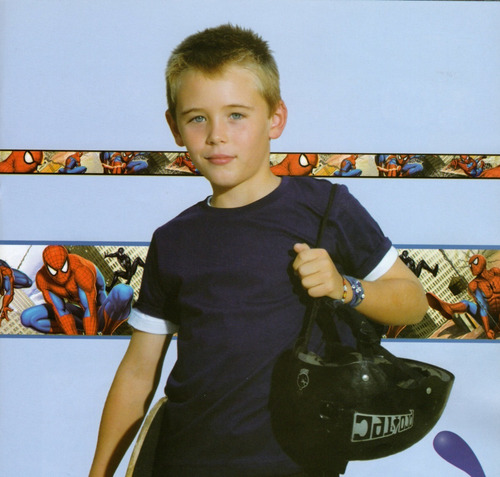 Imagen 2 de 9 de Guarda Autoadhesiva Muresco 12571 Spider Man 5cm X 5mts Soul
