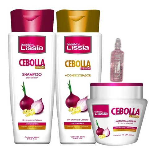 Kit Cuidado Capilar Cebolla 850 - mL a $18