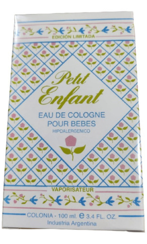 Eau De Cologne Pour Colonia Petit Enfant 100ml Cod.1423