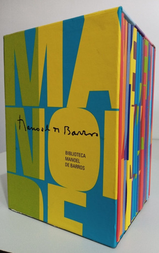 Box Biblioteca Manoel De Barros, Poesia Completa