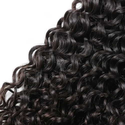 20inch/50cm 100g Onda De Agua Cabello Humano Tejido Negro