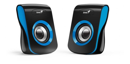 Imagen 1 de 3 de Parlantes Genius Sp-q180 Usb Azul