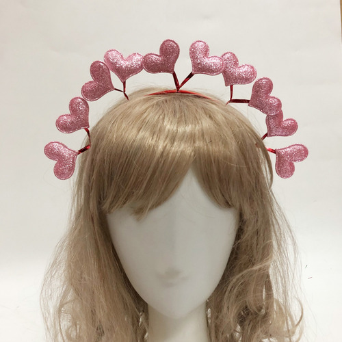 4 Diademas Con Forma De Corazón Para El Día De San Valentín