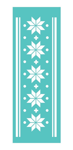 Imagen 3 de 9 de Stencil Laura Craft Navidad Set Postal Navideño