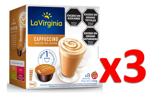 Cápsulas La Virginia Cap. Dulce De Leche X 24 U. Dolce Gusto