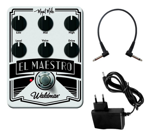 Kit Pedal De Efeito Guitarra Waldman Mozart Mello Mm6fx