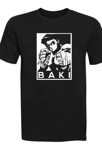 Polera Baki The Grappler / Manga Corta /anime /