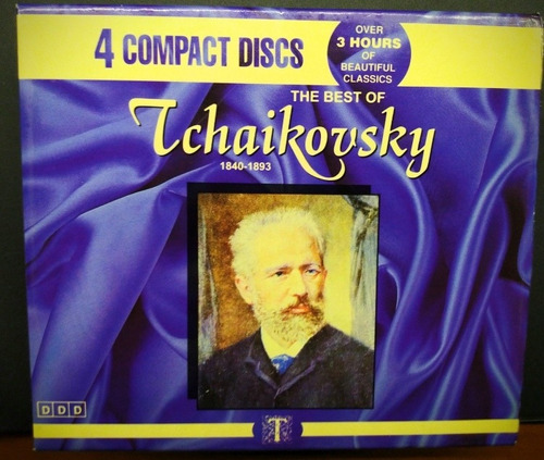 Box Caixa 4 Cds The Best Of Tchaikovsky Importado Canadá