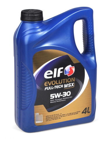 Aceite Sintetico Elf Evolution Full Tech Msx 5w30 4 Litros