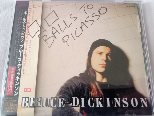 Bruce Dickinson - Balls To Picasso Cd 1era Ed Japonesa Heavy