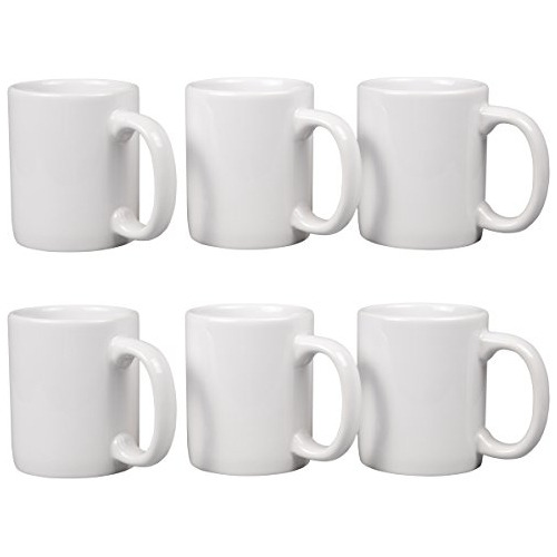 Juego De 6 Tazas De Té De Cerámica Café, 3-1 / 4  De...