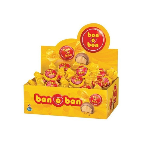 Imagen 1 de 1 de Bon o Bon chocolate caja de 30 unidades