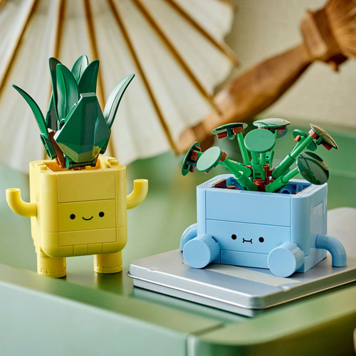 Lego® Botanicals Plantas Felices Decoración 10349 217 Drácena Y Pilea