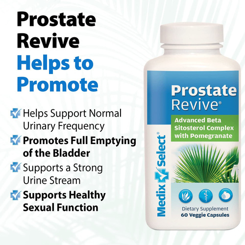 Medix Select Prostate Revive Suplemento Próstata 90 Días