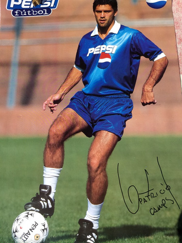 Poster Pepsi Futbol. Patricio Camps. Velez!