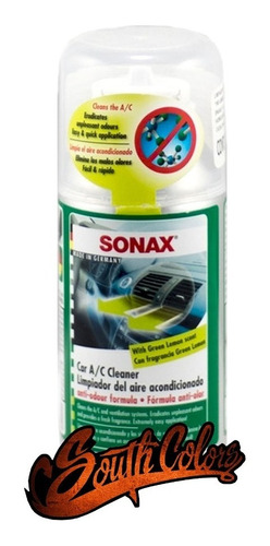 Sonax A/c Limpio Antibacteriano Para Aire Acondicionado