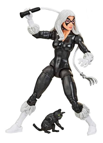 Marvel Legends Retro Black Cat Gata Negra - Hasbro