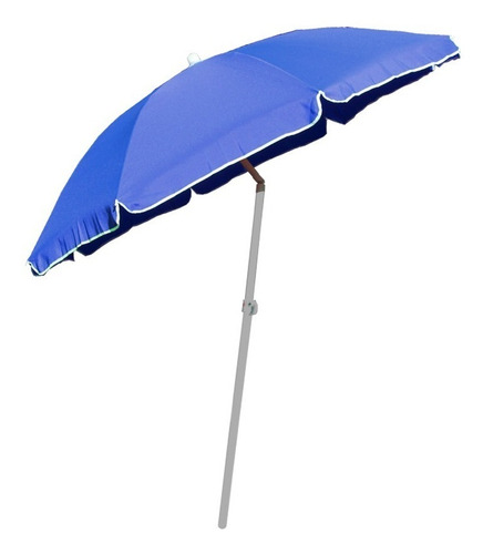 Sombrilla De Playa 2.00 Mts Reforzada Y Articulada C/funda