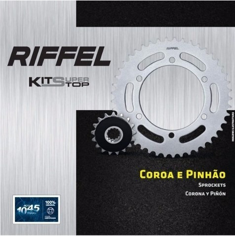 Kit Coroa E Pinhão Riffel Suzuki Gsf 650 Bandit 2007 A 2016