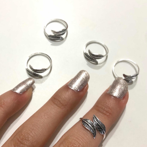 Imagen 2 de 4 de Anillo Midi De Plata 925 Ajustable midi Ring