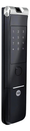 Fechadura Eletronica Digital Biometrica Yale Ymf40a Rl Preto