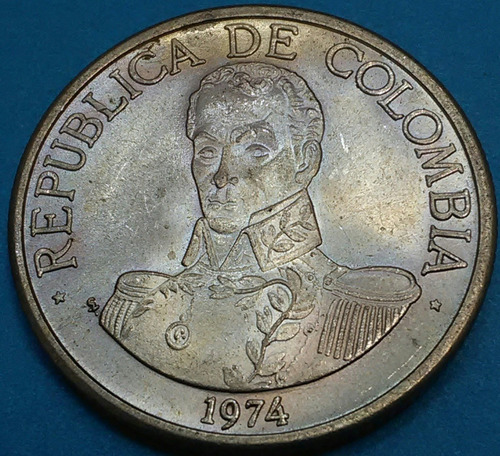 Colombia Moneda 1 Peso 1974