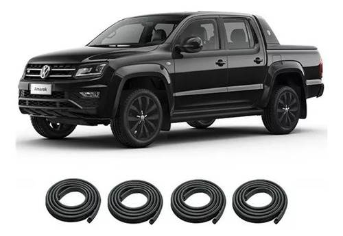 Burletes Para Las 4 Puertas Vw Amarok Kit 4 P Premium 