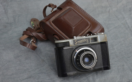 Camara Analogica Smena Lomo 35mm (0376) Negro (Usado)