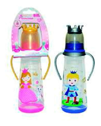 Mamadera Boca Standar De 250ml Little Prince Y Princesa