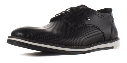 Imagen 5 de 6 de Zapato De Piel Karosso Kasual 3703 Negro
