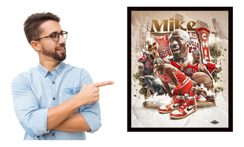 Poster De Michael Jordan Y Los Bulls De Chicago